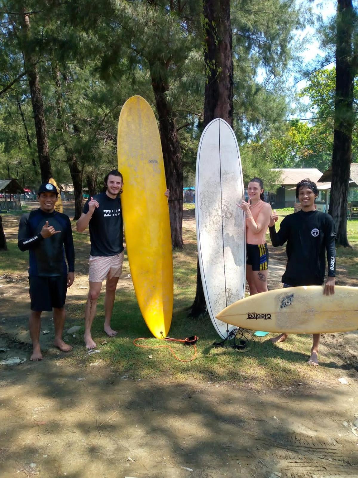 Taluk BatungAir Manis Secret Surfcampアパートメント エクステリア 写真