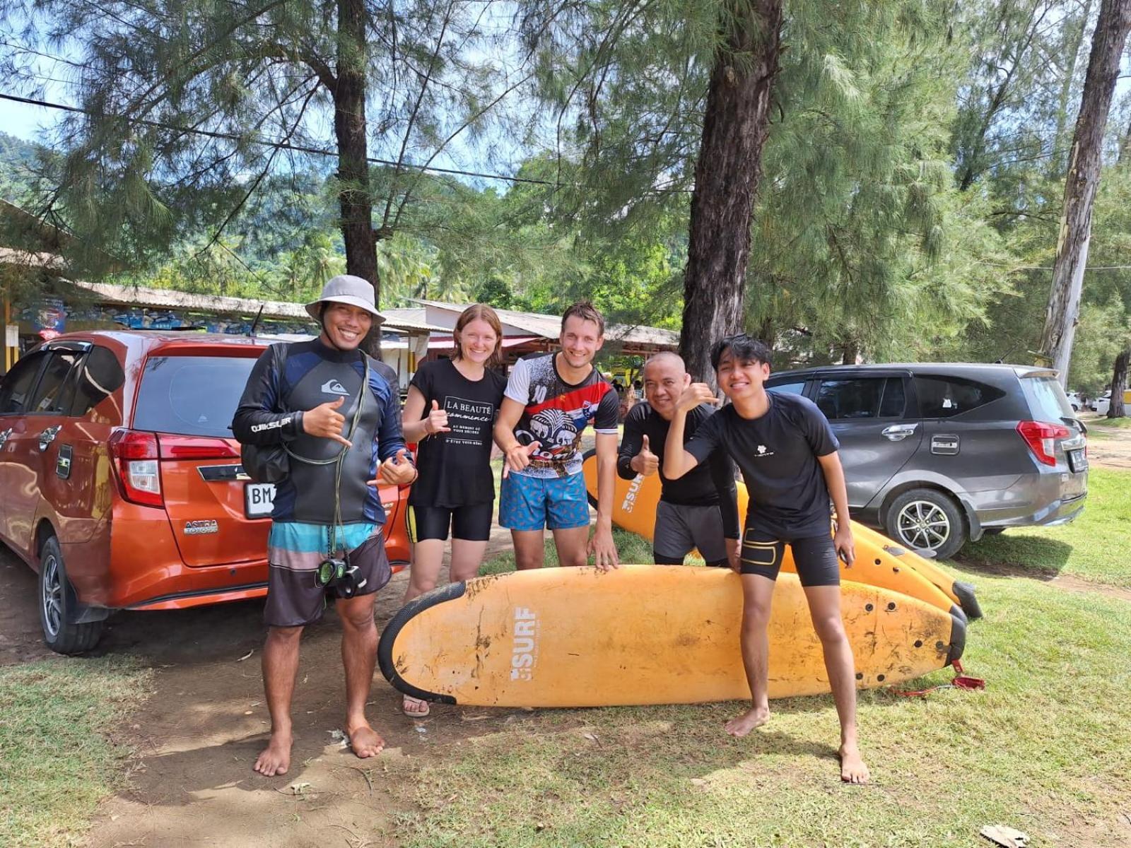 Taluk BatungAir Manis Secret Surfcampアパートメント エクステリア 写真